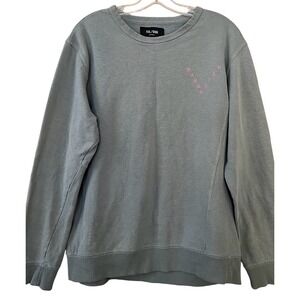 New York City Sweatshirt Adult XXL Gray Pink Graphic Homme Manhattan Y2K 90s